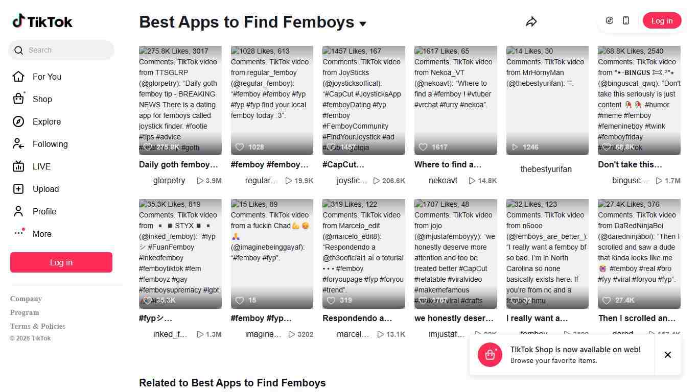 Best Apps to Find Femboys TikTok