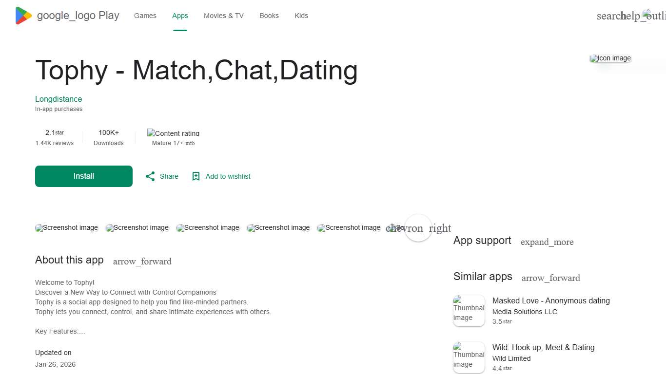 Tophy - Match,Chat,Dating - Apps on Google Play